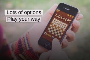 Checkers | Draughts game โปสเตอร์