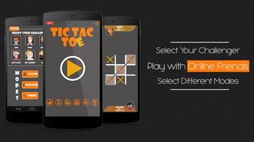Tic tac toe multiplayer game اسکرین شاٹ 1