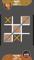 Tic tac toe multiplayer game پوسٹر