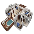 3D Home Design آئیکن