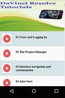 Tutorials for DaVinci Resolve پوسٹر