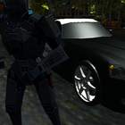 Police Transformer Car آئیکن