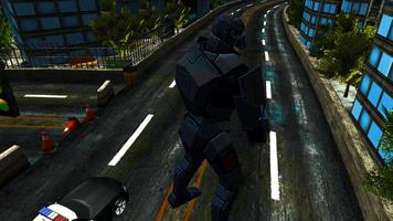 Police Transformer Car imagem de tela 2
