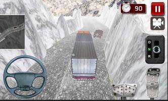 Winter Road Truck Simulator 3D 2018 capture d'écran 1
