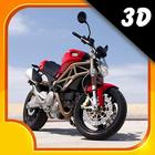 Motor Bike Death Racing 3D icône