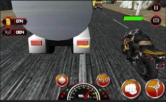 Motor Bike Death Racing 3D تصوير الشاشة 1
