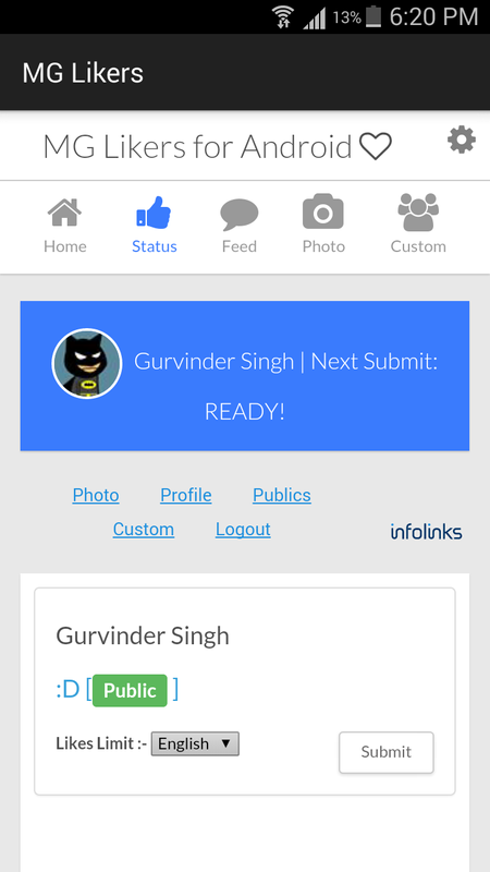mg likers screenshot 4 - mg instagram liker apk download