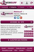 Mobisurf capture d'écran 3