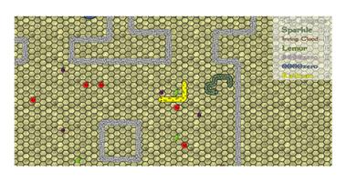 Zlither io online snake game 스크린샷 1