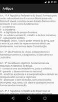 Constituição Federal do Brasil Ekran Görüntüsü 3