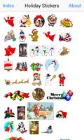 Holiday Stickers capture d'écran 1