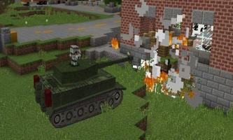 Panzer Tank for MCPE Affiche