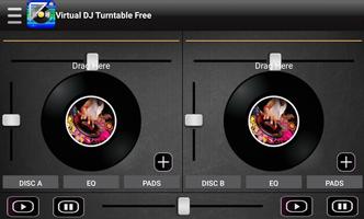 Virtual DJ Turntable Free Plakat