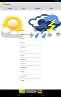 Greek Weather Info Affiche