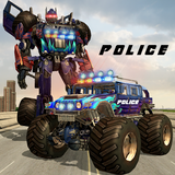 Police Monster Robot Superhero icône