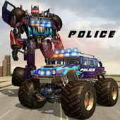 Police Monster Robot Superhero icon