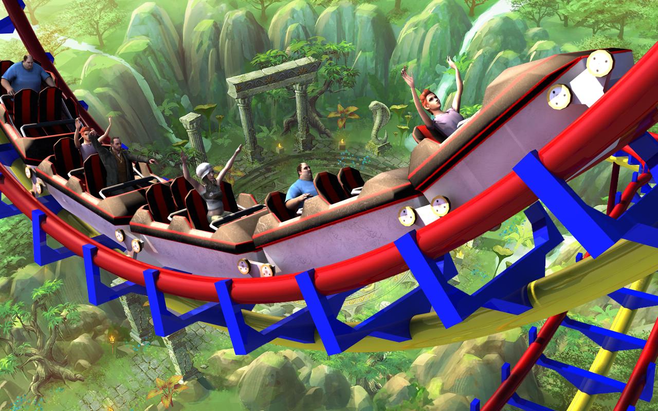 Vr Roller Coaster Amusement Park For Android Apk Download - theme park tycoon 2 roblox skyline park rollercoaster