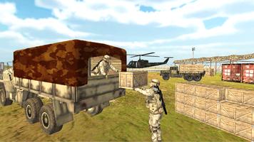 Army Game 3D Army Truck Simulator capture d'écran 1