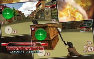 Terrorist Combat Attack Plakat