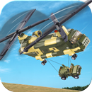 Helicopter Flying Cargo Jeep aplikacja