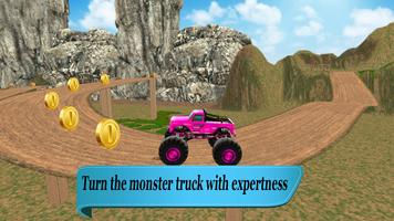 برنامه‌نما 4x4 Mountain Climb Monster trucker: USA Truck عکس از صفحه