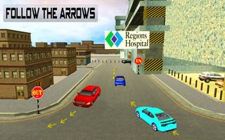 Car Parking Mania: Parking at General Hospital 3D Screenshot 1
