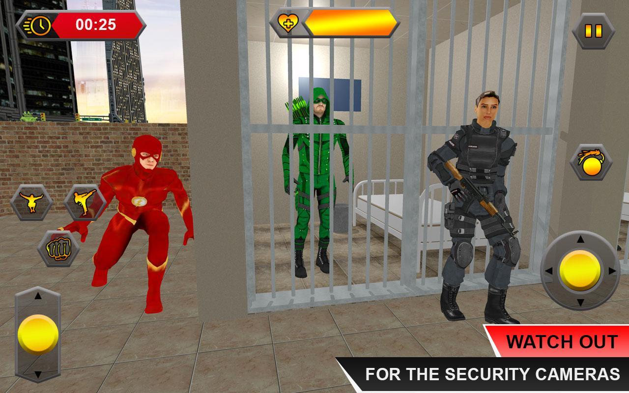 Increible Super Speed Heroes Prison Escape For Android Apk - nadie escapa del maestro roblox