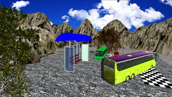 Offroad Bus Driver 3D : Red Bus Game (Unreleased) ảnh chụp màn hình 3