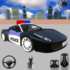 آیکون‌ Police Car Parking Game 3D