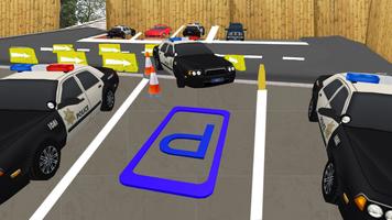 Police Car Parking Game 3D capture d'écran 3