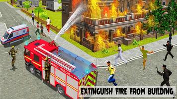 911 Police Car Simulator 3D : Emergency Games Affiche