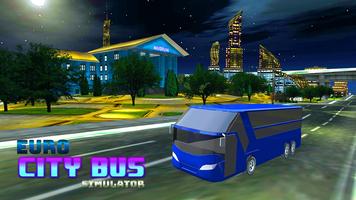 真正的欧元城市公交车模拟器游戏 截图 1
