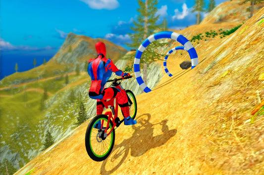 Spider hero super BMX stunts sepeda for Android APK Download