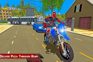 Super Spider Hero Pizza Delivery 스크린샷 2