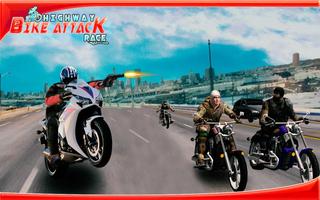 Highway Bike Attack Race poster