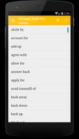 Phrasal Verbs List Pro تصوير الشاشة 2