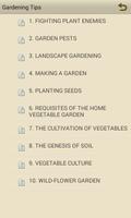 برنامه‌نما Gardening Tips عکس از صفحه