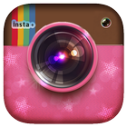 insta + HD Selfie Camera 2018 icon