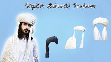 Balochi Turbans Photo Editor पोस्टर