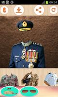 Latest Pak Army suit & Uniform changer editor 2017 imagem de tela 1