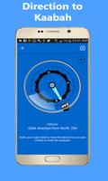 Qibla finder:Prayer times & Islamic Calendar 2020 ảnh chụp màn hình 1