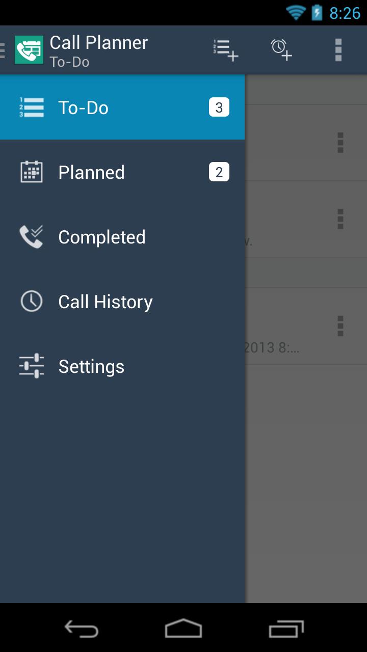 Call planning. SMS планировщик приложение иконка.