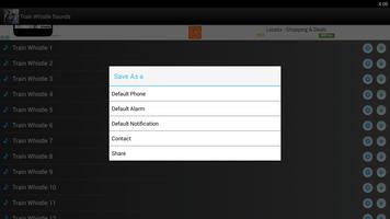 Train Whistle Sounds capture d'écran 3