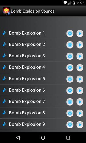 Descarga de APK de Sonidos explosiones bomba tono para Android