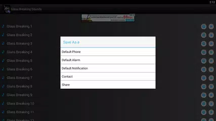 Glass Breaks Sounds Ringtones APK download