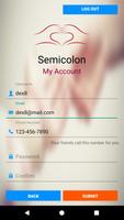 برنامه‌نما Semicolon عکس از صفحه
