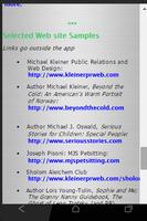 Michael Kleiner PR, Web & Apps captura de pantalla 3