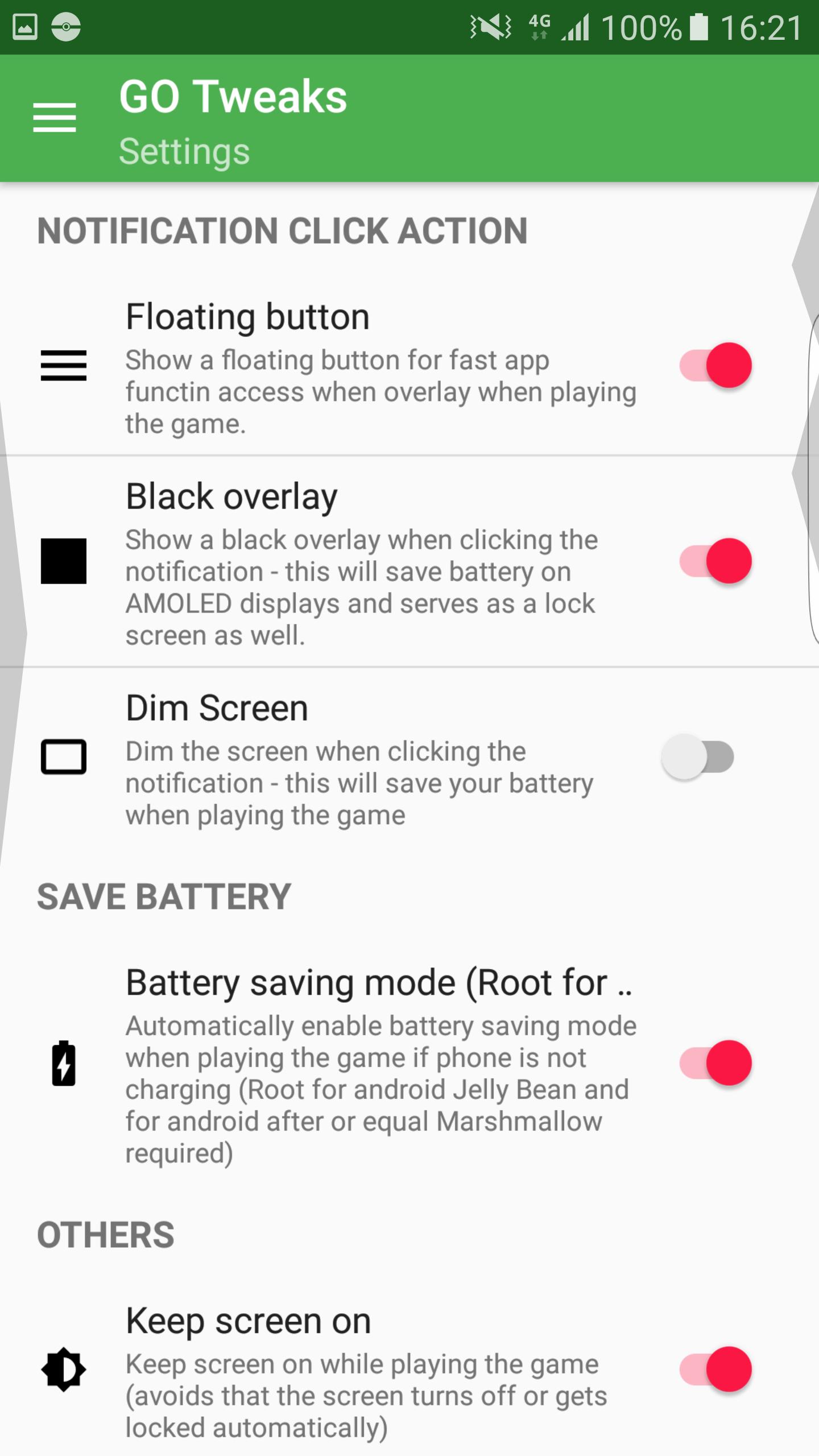 Tweaks for GO for Android - APK Download - 