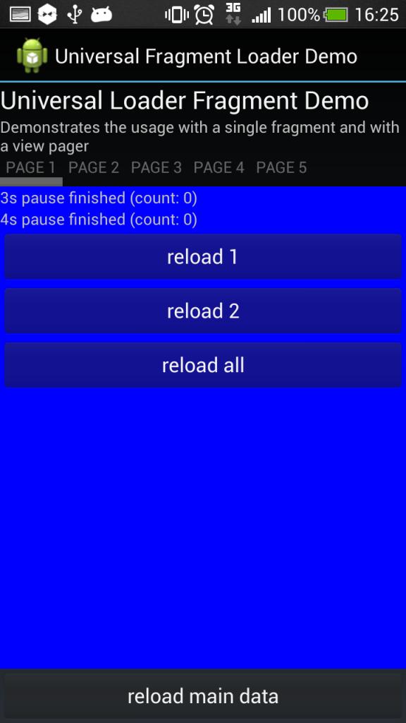 Android loaders Android loaders