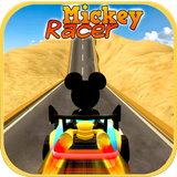 Race Mickey RoadSter Minnie-icoon